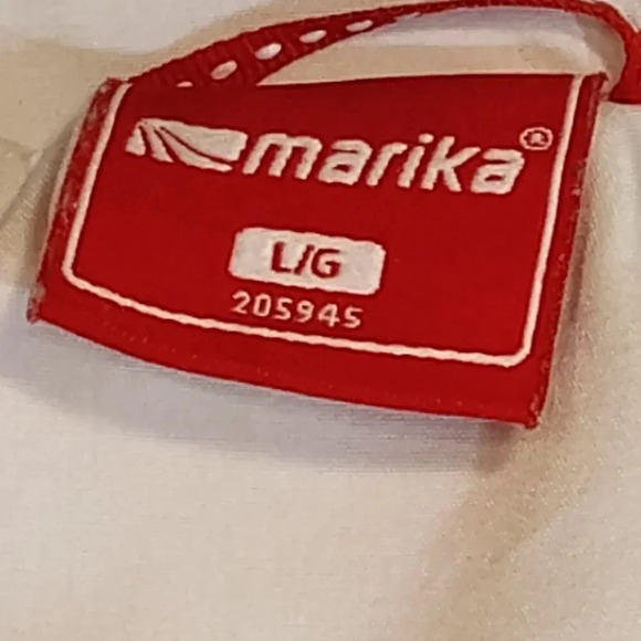 Marika Women's White Long Sleeve Zippered Belted Trench Coat NWOT Size  Large - Picture 2 of 16